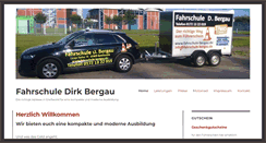 Desktop Screenshot of fahrschule-bergau.de